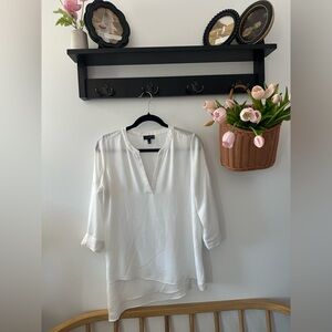 Elegant White Women's Top